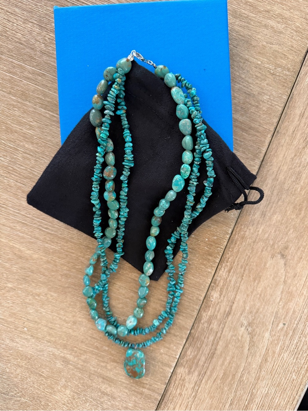 JTV Southwestern Turquoise-Style Multi-Strand Statement Necklace | NWOT